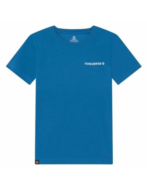 Jungen Kurzarm-T-Shirt Converse Field Surplus Blau