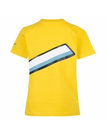 Short Sleeve T-Shirt Nike Swoosh Knockou Yellow