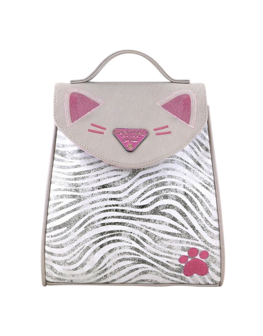 Zaino Casual Gorjuss Ruby wild Grigio (23 x 11 x 27 cm)