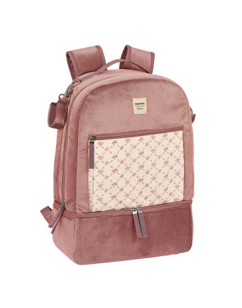 Baby-Zubehör-Rucksack Safta Marsala Rosa (30 x 43 x 15 cm)