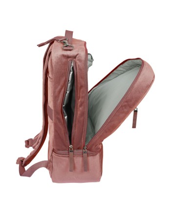 Mochila Accesorios Bebé Safta Marsala Rosa (30 x 43 x 15 cm)