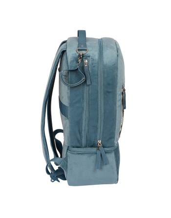 Mochila Accesorios Bebé Safta Leaves Turquesa (30 x 43 x 15 cm)