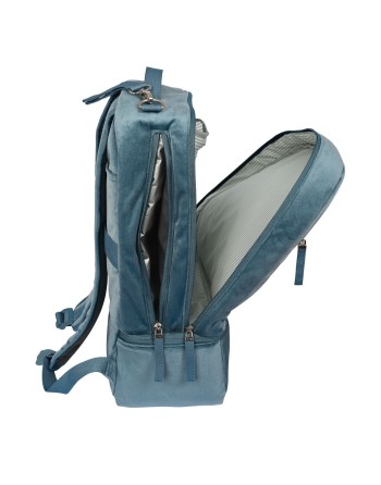 Mochila Accesorios Bebé Safta Leaves Turquesa (30 x 43 x 15 cm)