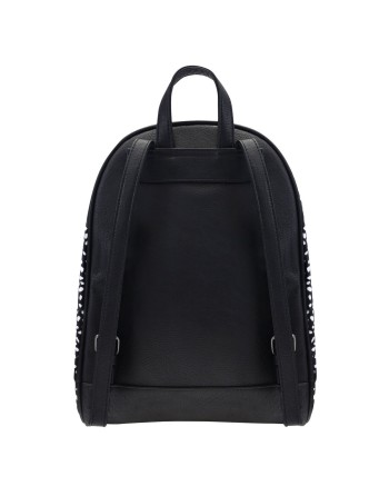 Mochila Casual Gorjuss Smitten kitten Negro Blanco (25,5 x 31 x 10 cm)