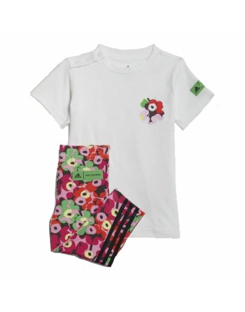 Conjunto Deportivo para Niños Adidas Blanco