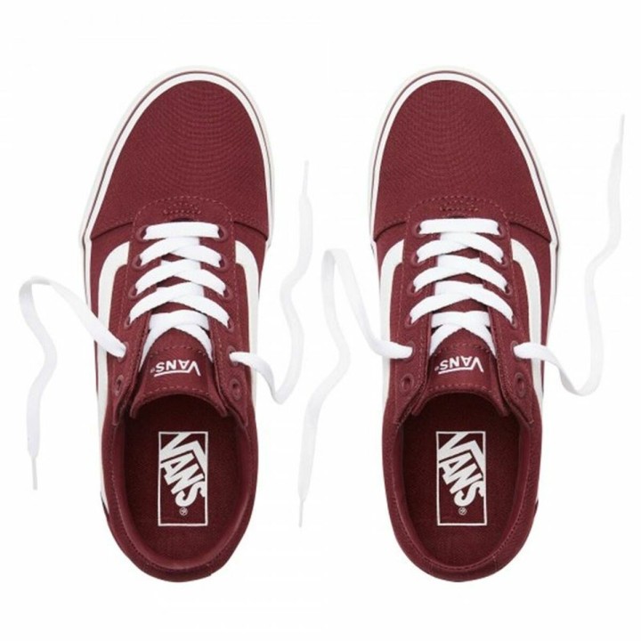 Scarpe da Tennis Casual Donna Vans Ward Rosso