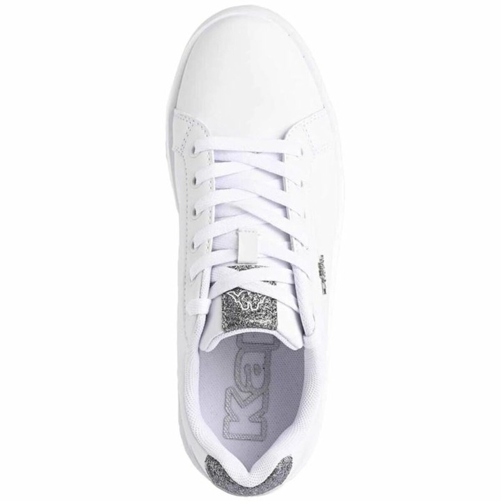 Kvinde Casual Sneakers Kappa Lifestyle Amelia Hvid