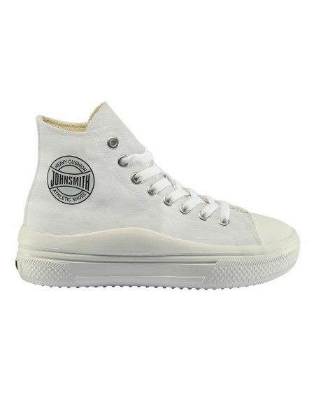 Baskets Casual pour Femme John Smith Licy High Blanc