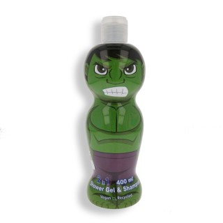 Gel og Shampoo 2 i 1 Air-Val Hulk 400 ml
