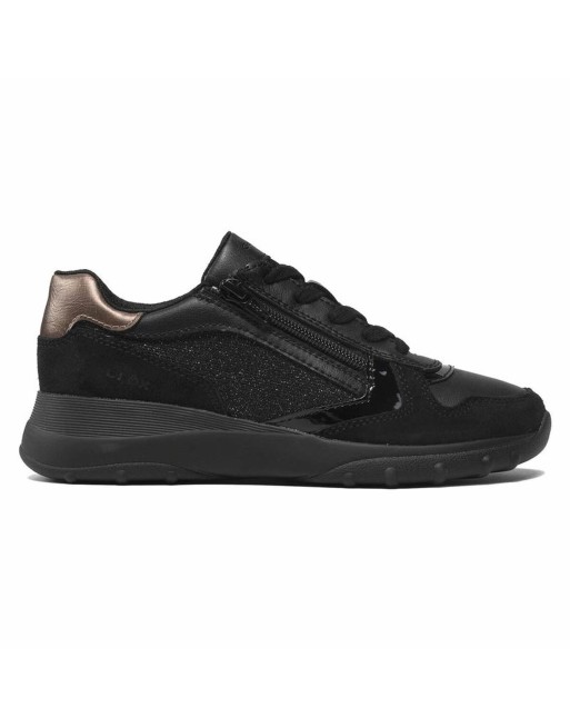 Scarpe da Tennis Casual Donna Geox Alleniee Nero