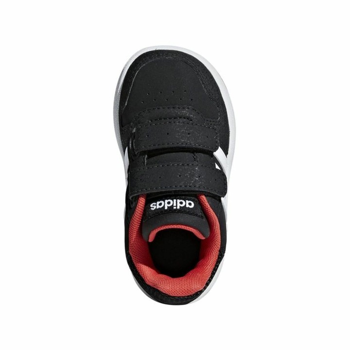 Sportssko til børn Adidas Hoops 2.0 Sort
