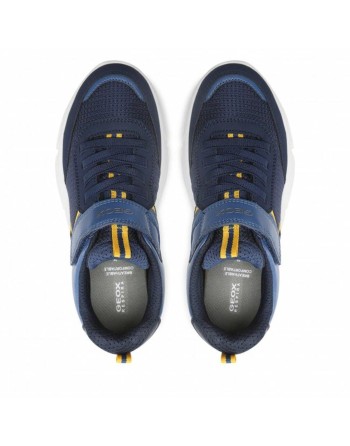 Kinder Sportschuhe Geox J Aril Bungee Marineblau