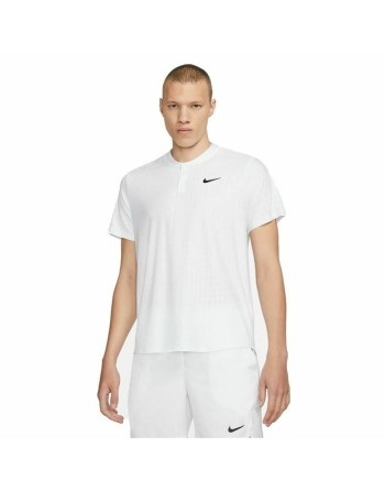 Polo a Maniche Corte Uomo Nike Court Dri-Fit Advantage Bianco