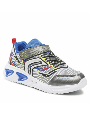 Zapatillas Casual Niño Geox Assister Gris