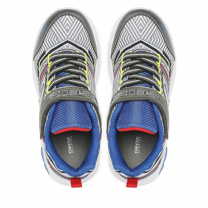 Scarpe da Tennis Casual Bambino Geox Assister Grigio