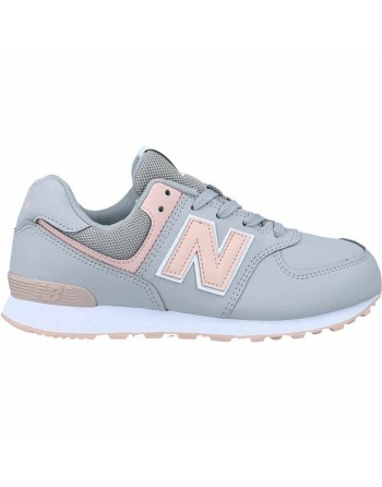 Women's casual trainers New Balance 574  Grey Pink