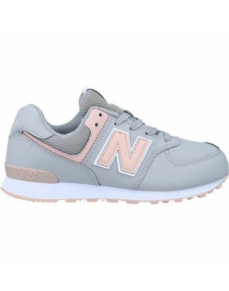 Casual Damenturnschuh New Balance 574  Grau Rosa