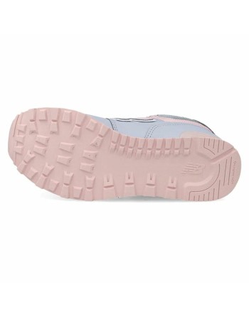 Zapatillas Casual de Mujer New Balance 574  Gris Rosa