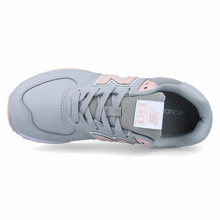 Kvinde Casual Sneakers New Balance 574  Grå Pink