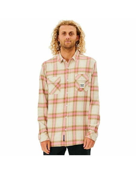 Langærmet Trøje til Mænd Rip Curl Salt Walter Culture Beige