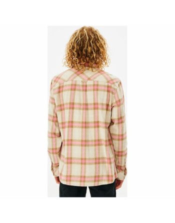 Herren Langarm-Hemd Rip Curl Salt Walter Culture Beige