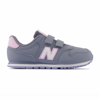Sportssko til børn New Balance 500 HookLoop Grå