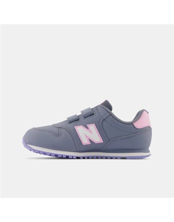 Kinder Sportschuhe New Balance 500 HookLoop Grau