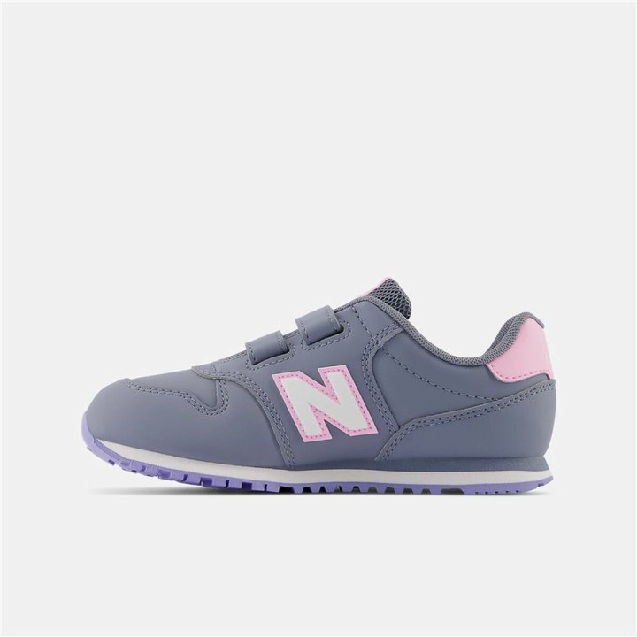 Sportssko til børn New Balance 500 HookLoop Grå