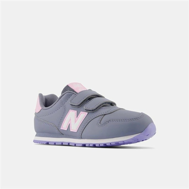 Sportssko til børn New Balance 500 HookLoop Grå