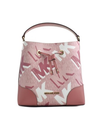 Håndtasker til damer Michael Kors 35F2GM9M6V-ROSE-MULTI Pink 23 x 21 x 14 cm