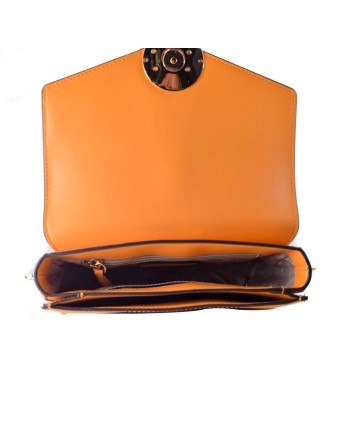 Borsa Donna Michael Kors 35S2GNML2L-HONEY-COMB Arancio 23 x 5 x 17 cm