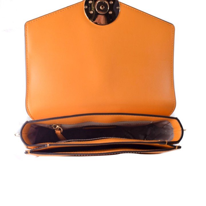 Håndtasker til damer Michael Kors 35S2GNML2L-HONEY-COMB Orange 23 x 5 x 17 cm