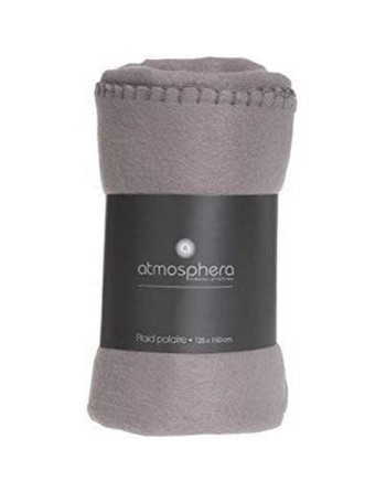 Coperta in Pile Atmosphera Marrone Cotone 125 x 150 cm