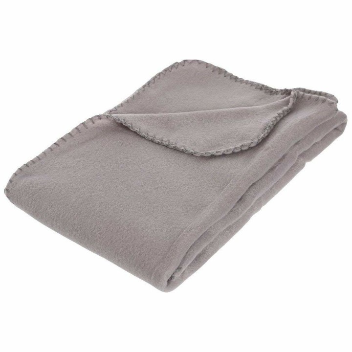 Coperta in Pile Atmosphera Marrone Cotone 125 x 150 cm