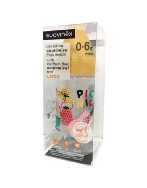 Biberon Anti-coliche Suavinex 0-6 Mesi (270 ml)