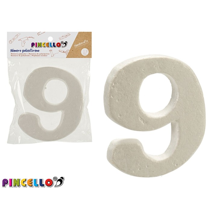 Numeri Numeri 9 2 x 15 x 10 cm (12 Unità)