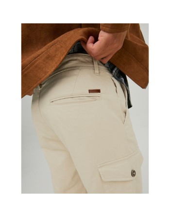 Bukser JJBOWIE CARGO SA NOOS 12224001 Jack & Jones 32L Beige