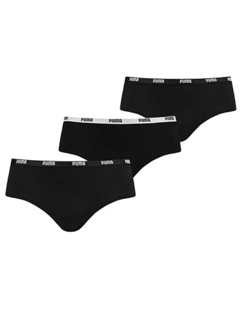 Slip HISTER Puma 503007001 200 3 Pezzi Nero
