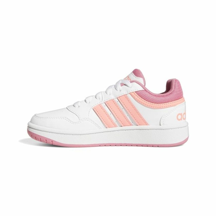 Sportssko til børn Adidas Hoops Hvid