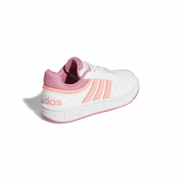 Sportssko til børn Adidas Hoops Hvid