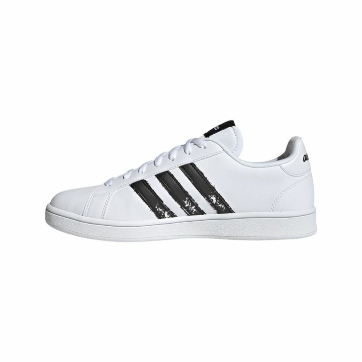 Zapatillas Casual Hombre Adidas Grand Court Base Beyond Blanco