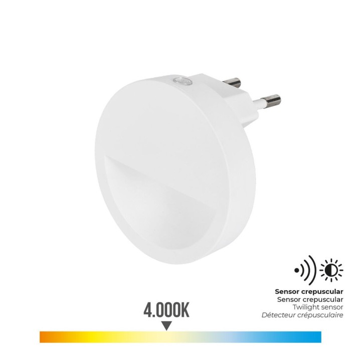 Luce antibuio EDM 04043 Multicolore Rotondo Prese