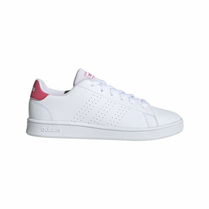 Løbesko til børn Adidas Advantage Pige Hvid