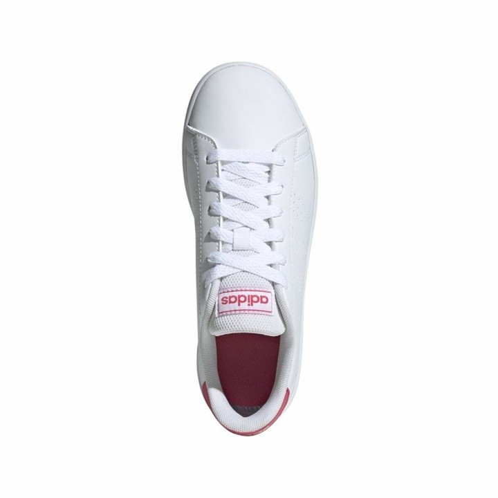 Zapatillas de Running para Niños Adidas Advantage Niña Blanco