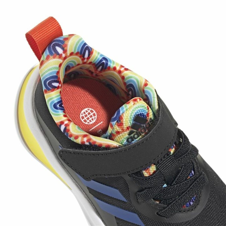 Sportssko til børn Adidas FortaRun Sort