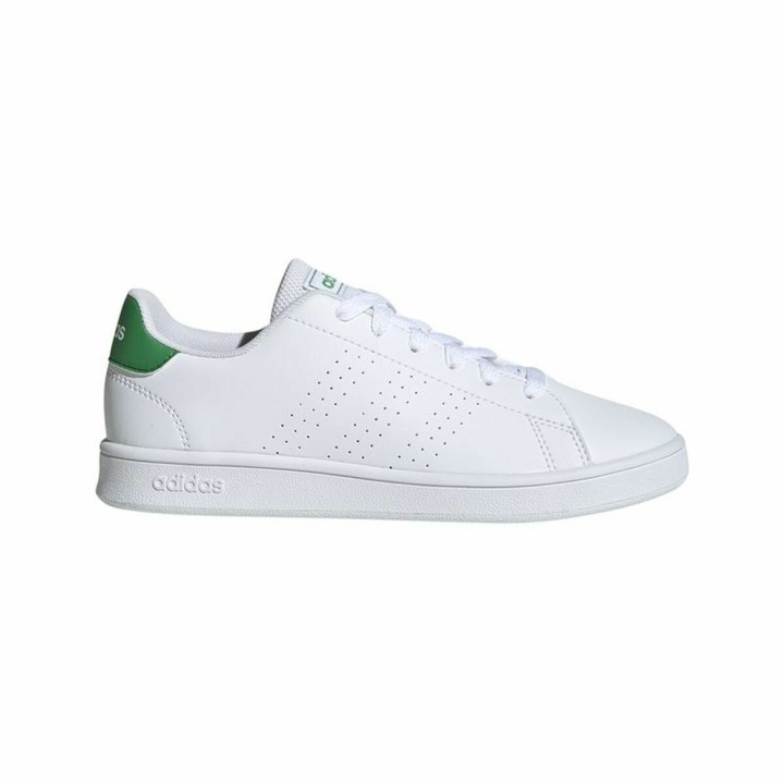 Sportssko til børn Adidas Advantage Hvid
