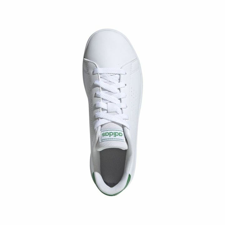 Sportssko til børn Adidas Advantage Hvid