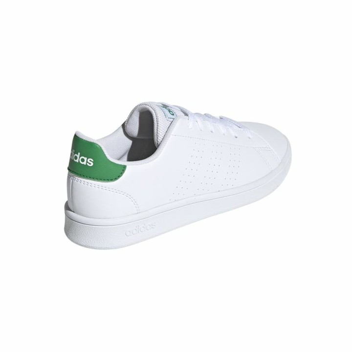 Sportssko til børn Adidas Advantage Hvid