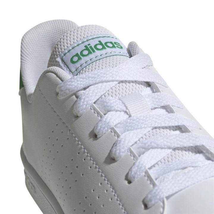 Sportssko til børn Adidas Advantage Hvid