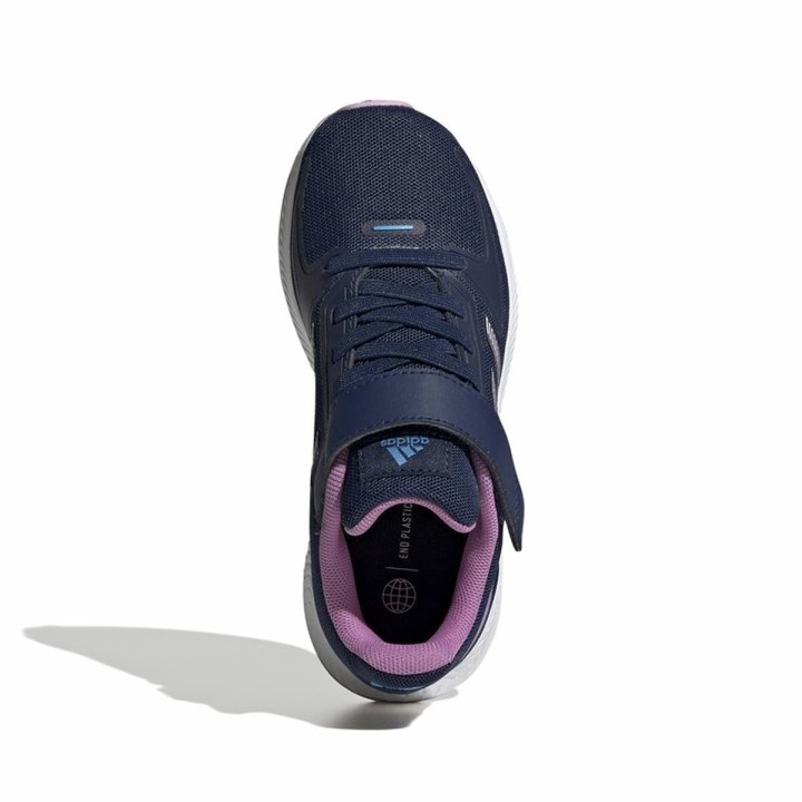 Sportssko til børn Adidas Runfalcon 2.0 Mørkeblå